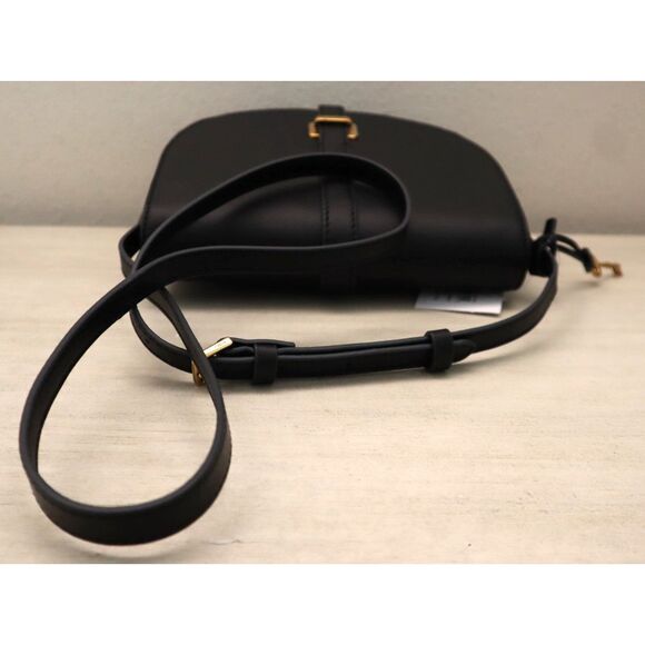 Fossil SHB3161001 Women's Black Pebble Emery Leather Crossbody Bag - Picture 4 of 16